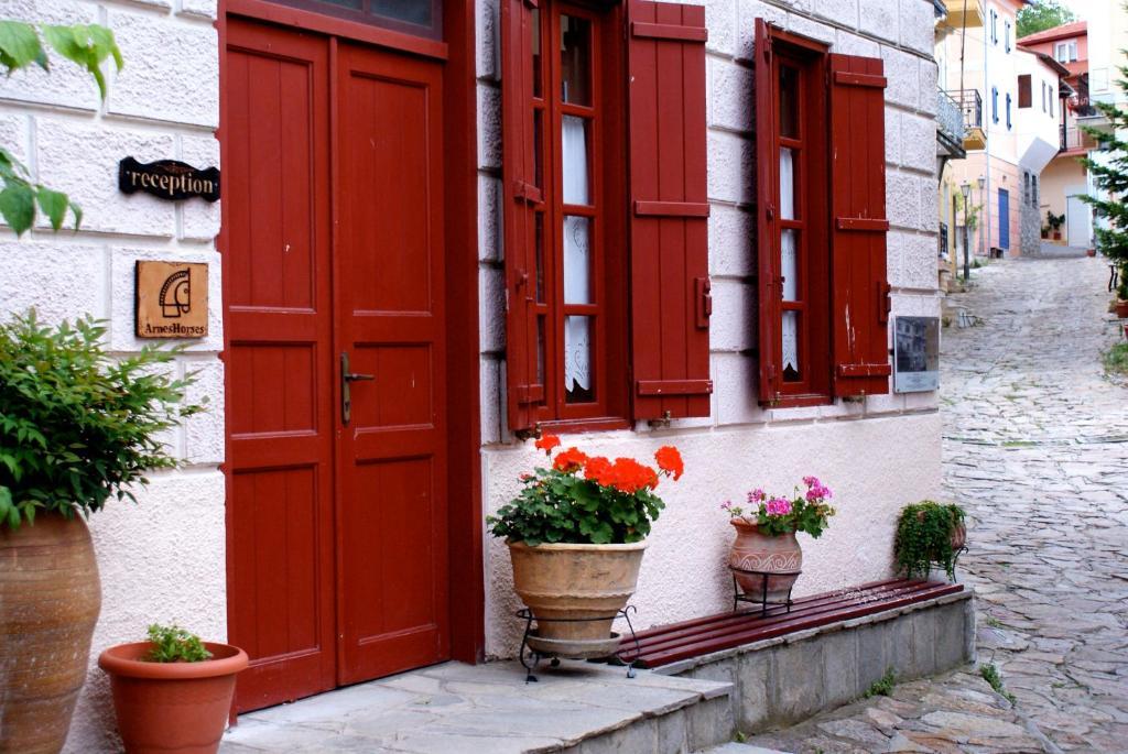 House Mitsiou Traditional Inn Arnaia Eksteriør billede